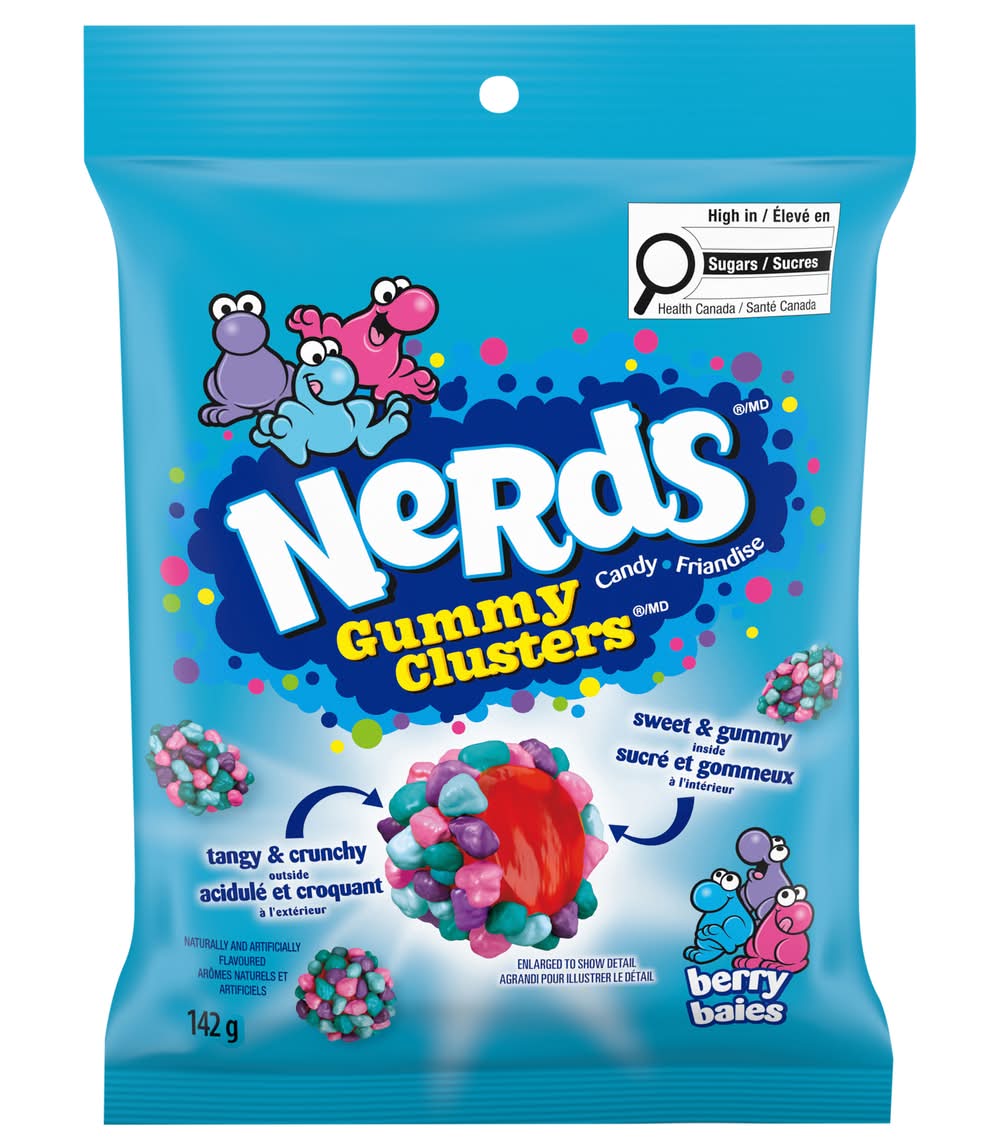 Nerds Gummy Clusters Candy, Berry (142 g)