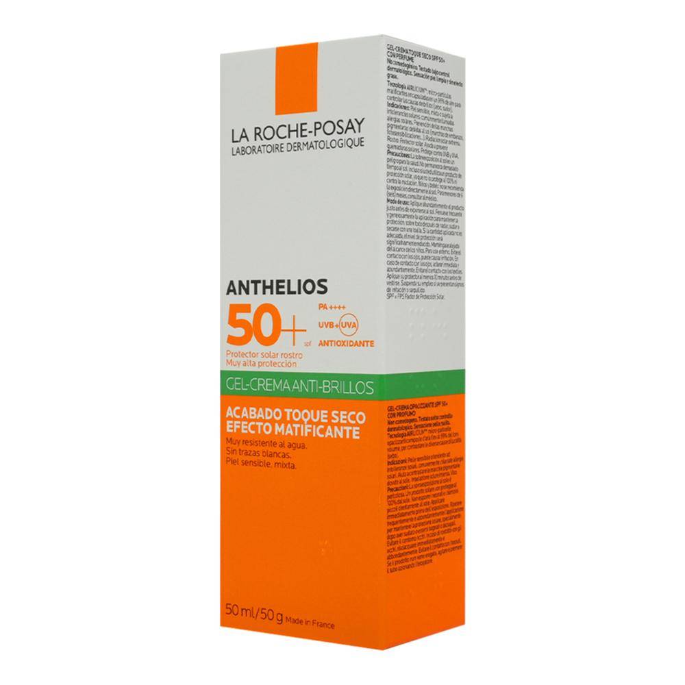 La roche-posay protector solar anthelios xl anti-brillo fps 50+ (tubo 50 ml)