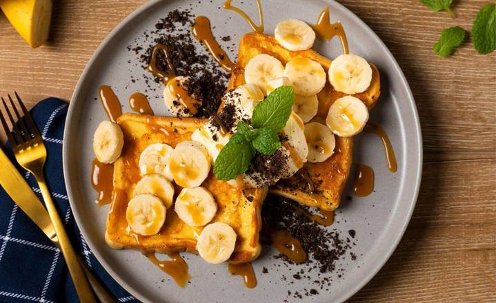 Banana & Caramel French Toast