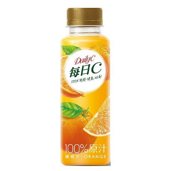 每日C100%柳橙汁310ml