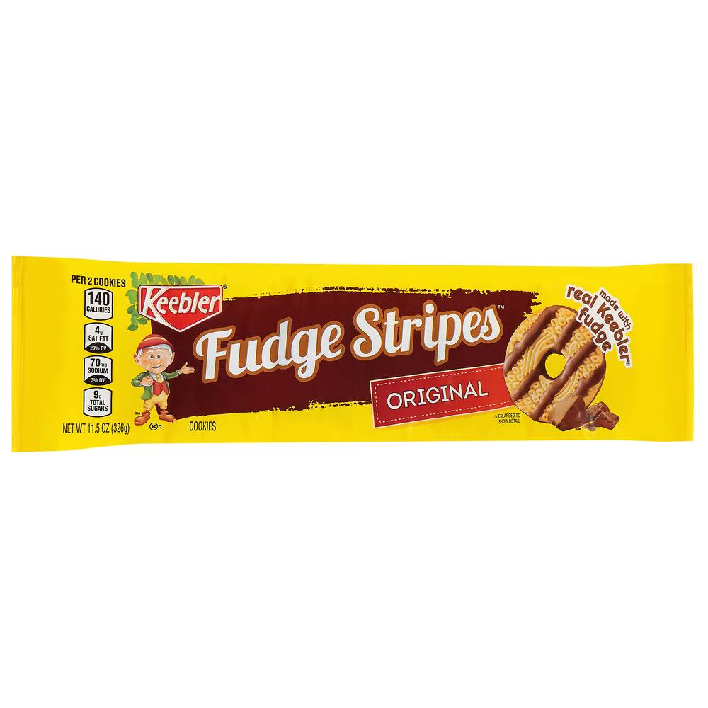 Keebler Original Fudge Stripes Cookies (11.5 oz)