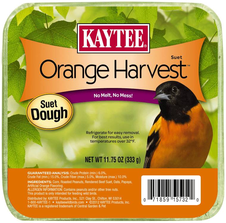 Kaytee Orange Harvest Suet Dough Wild Birds Food