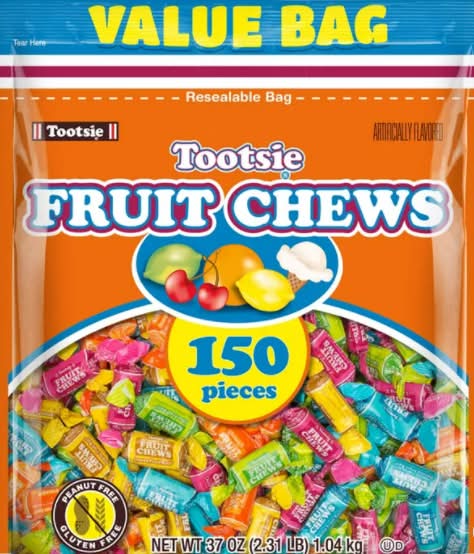Tootsie Roll Value Bag Fruit Chews (2.31 lbs)
