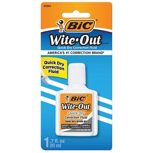 Wite-Out Quick Dry Correction Fluid - 7.0 oz