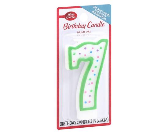 Betty Crocker · #7 Birthday Candle (1 ct)