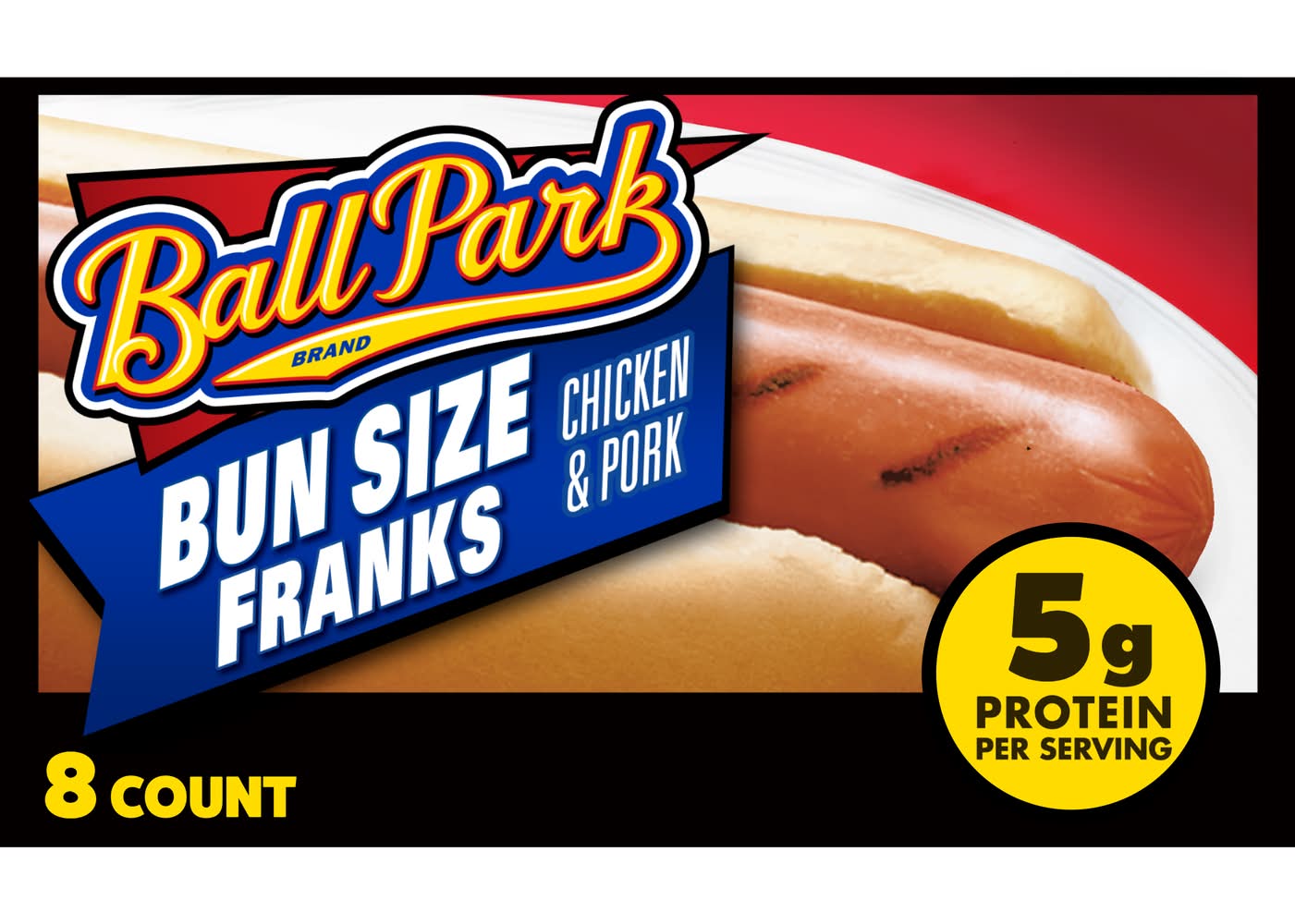 Ball Park Franks Hot Dogs, Chicken & Pork (15 oz, 8 ct)