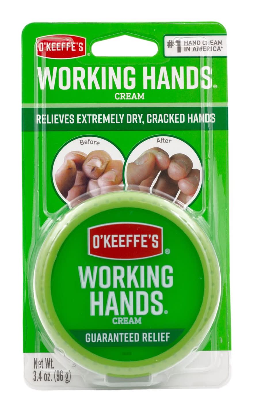 O'Keeffe'S Working Hands No Scent Hand Repair Cream 3.4 Oz 1 Pk
