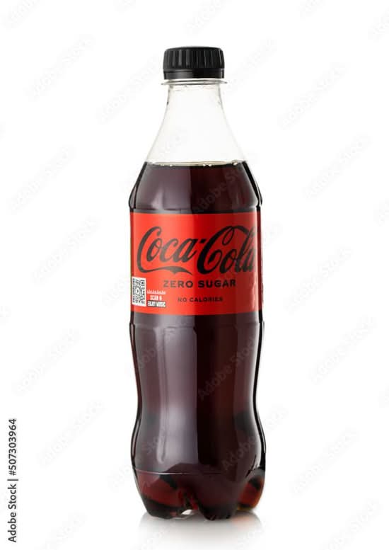 Bottled Soda 20 oz Coke Zero