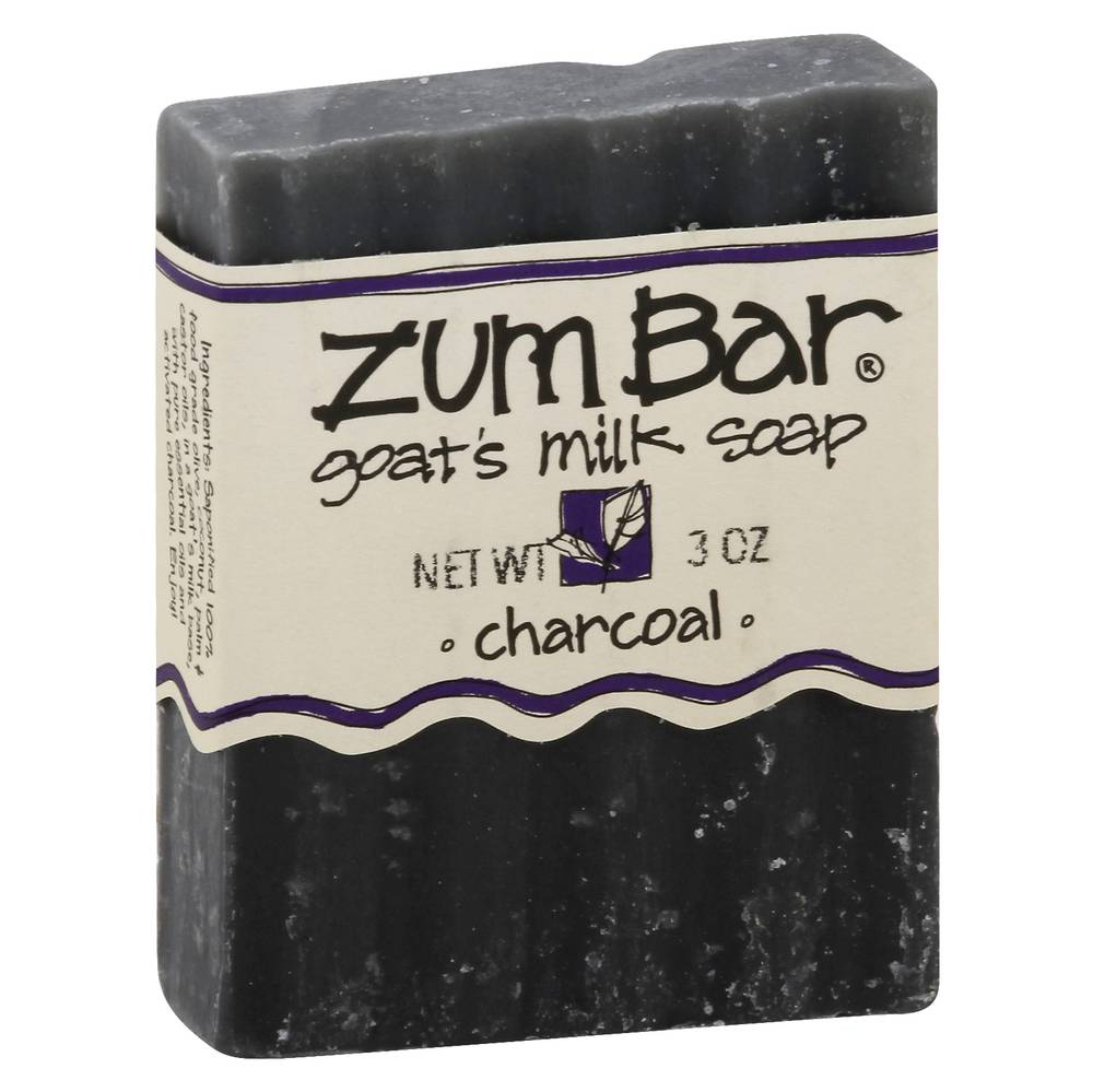 Zum Bar Goat's Milk Charcoal Soap Bar