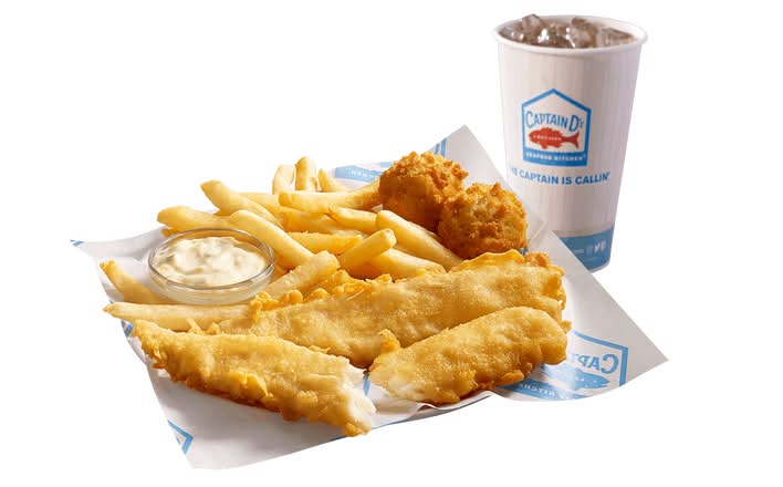 2 Pc Fish & Fries Combo
