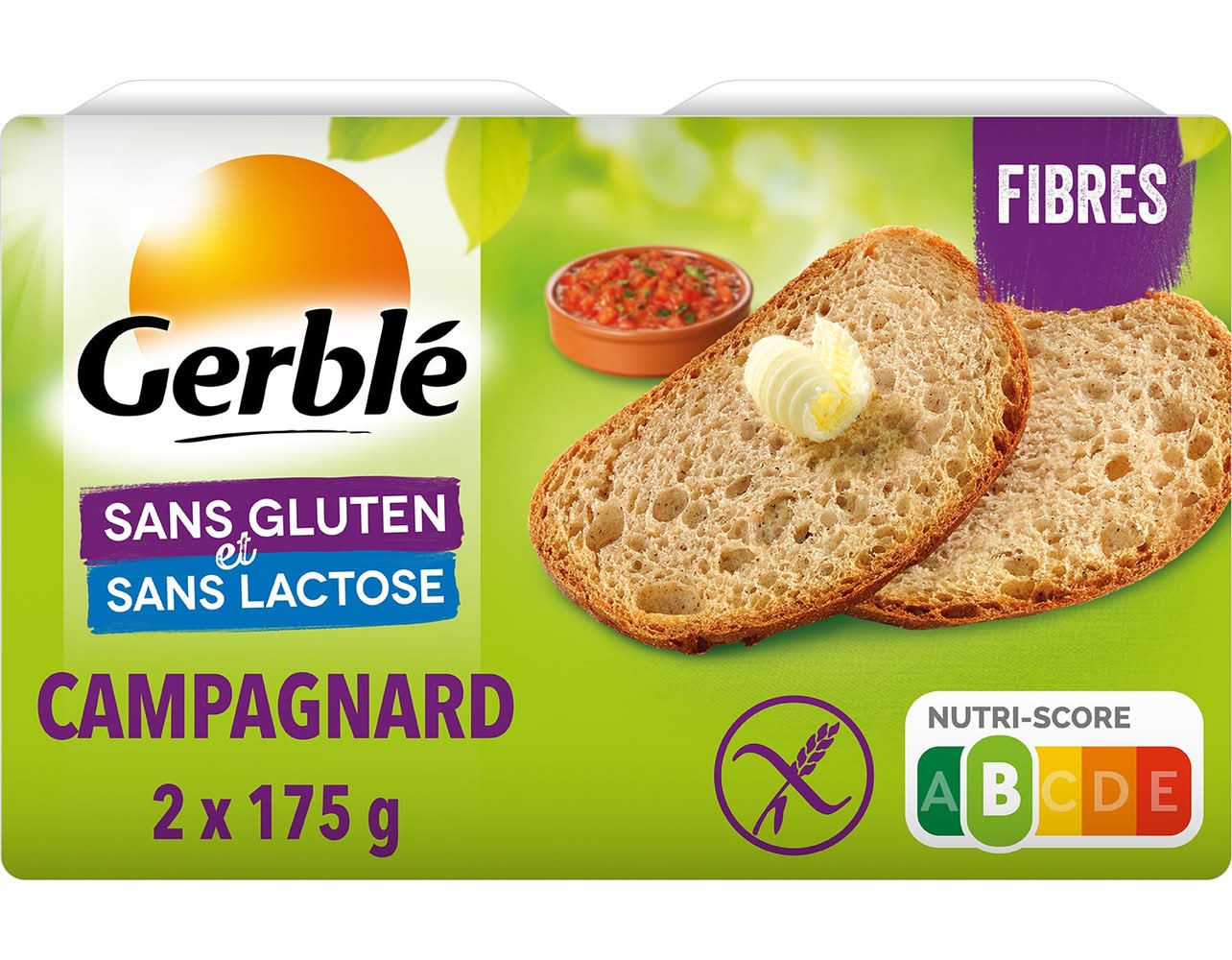 Gerblé - Campagnard sans gluten (350g)