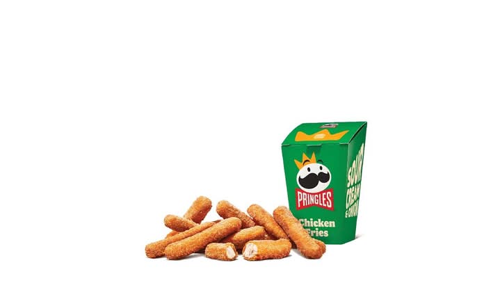 Pringles Sour Cream and Onion Chicken Fries