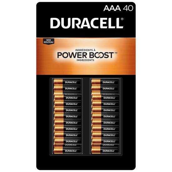 Duracell Power Boost Ingredients Aaa Batteries (40 ct)