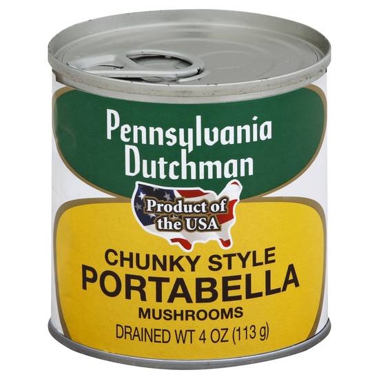 Pennsylvania Dutchman Chunky Style Portabella Mushrooms
