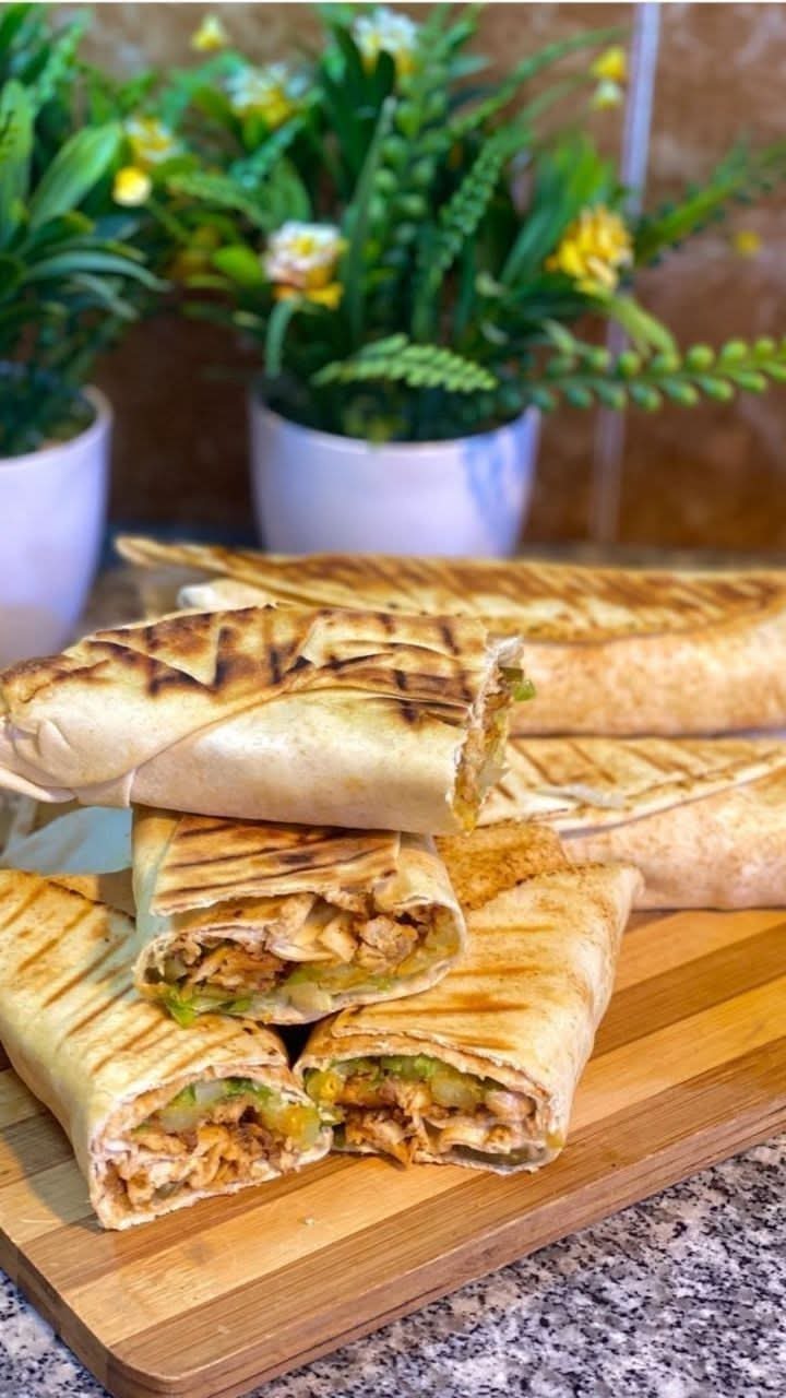 Burrito Pollo con Hongos