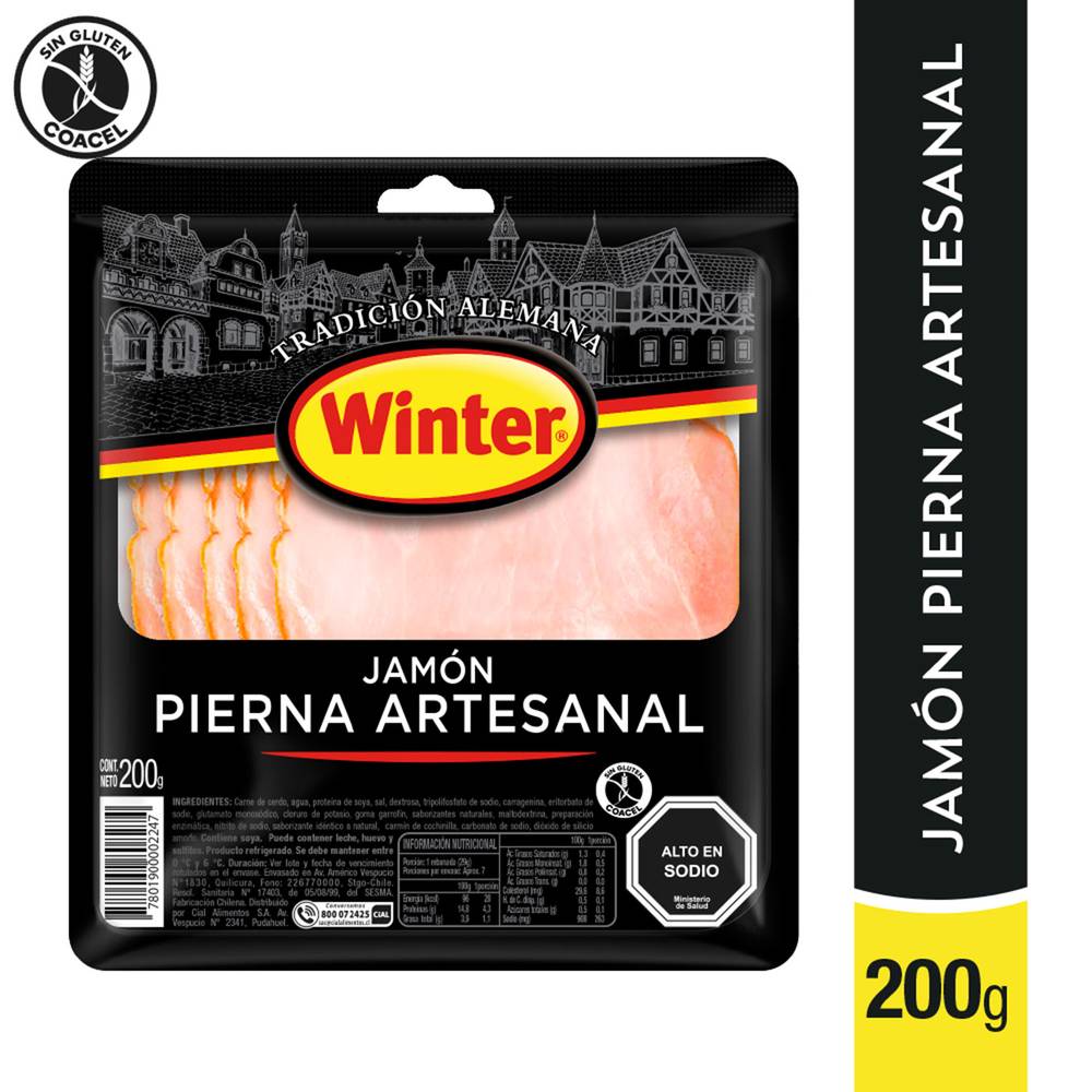 Winter · Jamón pierna artesanal (200 g)