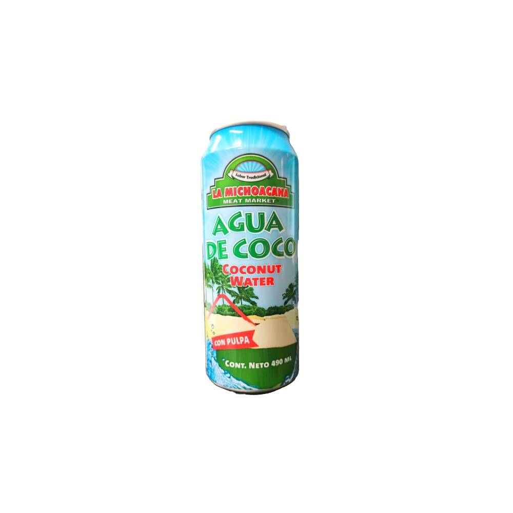 La Michoacana Meat Market Agua De Coco Coconut Water (16.6 oz)