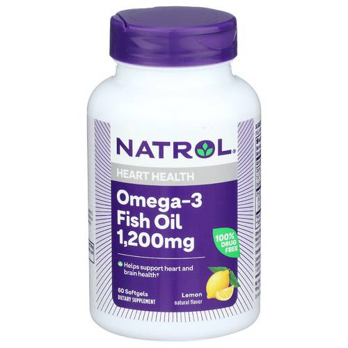 Natrol Omega 3 Fish Oil 1200 Mg
