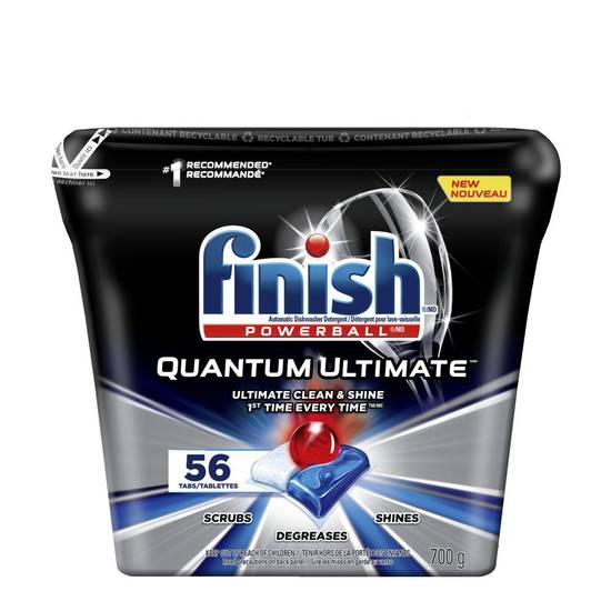 Finish Powerbal Dishwasher Detergent (56 units)