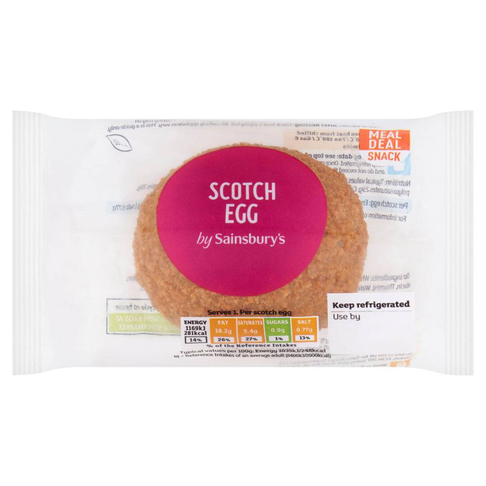 Sainsbury's On the Go Scotch Egg 113g