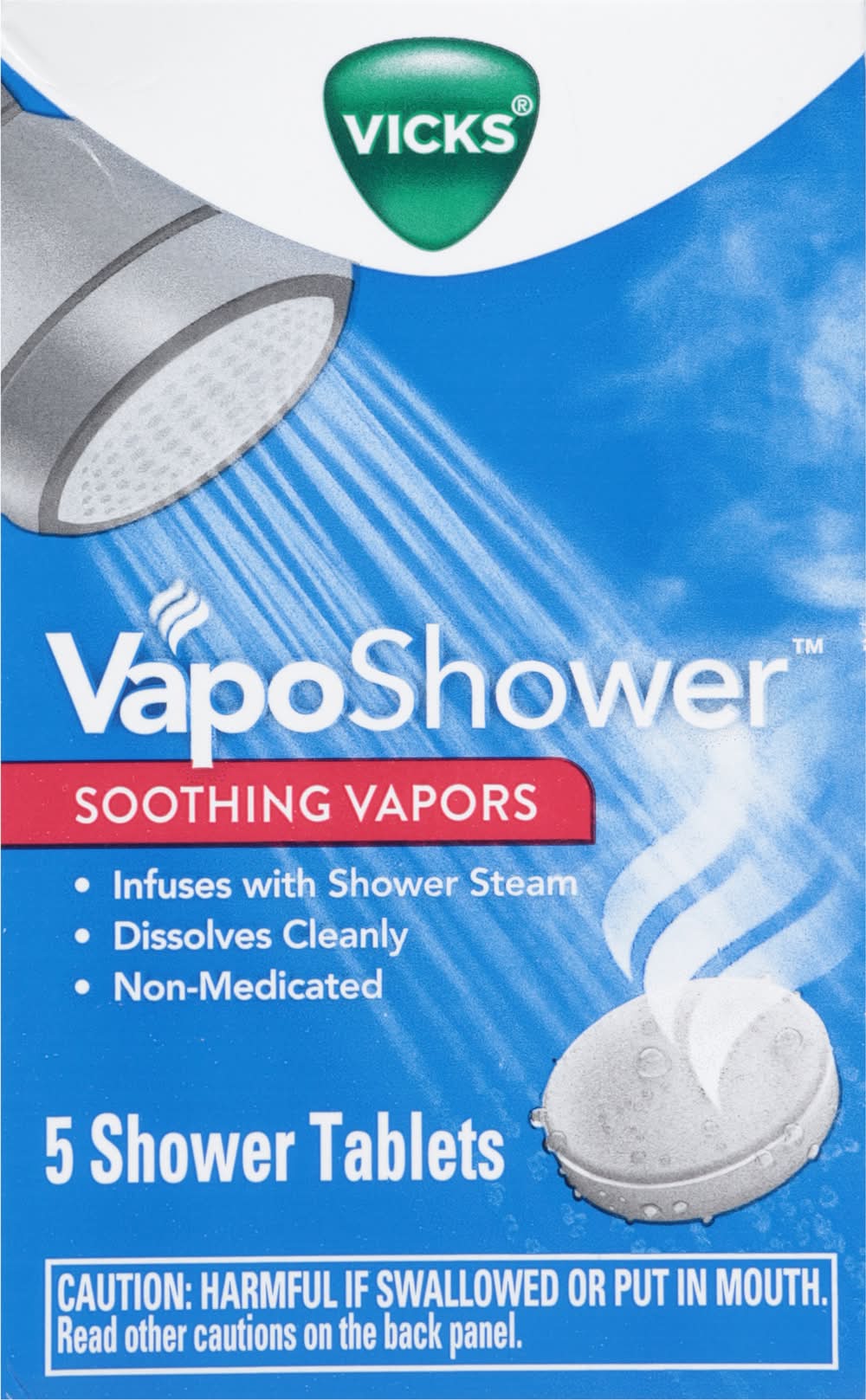 Vicks Vaposhower Soothing Vapors Shower Tablets (5 ct)