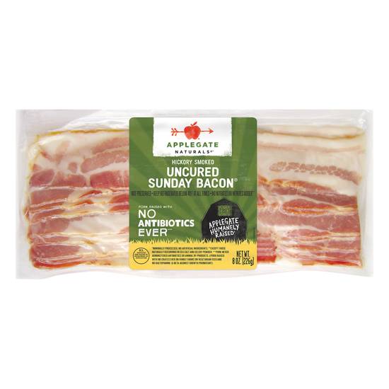 Applegate Naturals Hickory Smoked Uncured Sunday Bacon