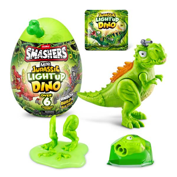 Smashers Mini Jurassic Light Up Dino Egg by ZURU