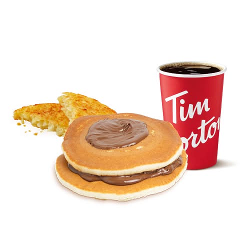 Pancakes With Nutella Meal