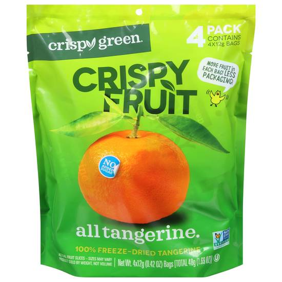 Crispy Green All Tangerine Crispy Fruit (orange)