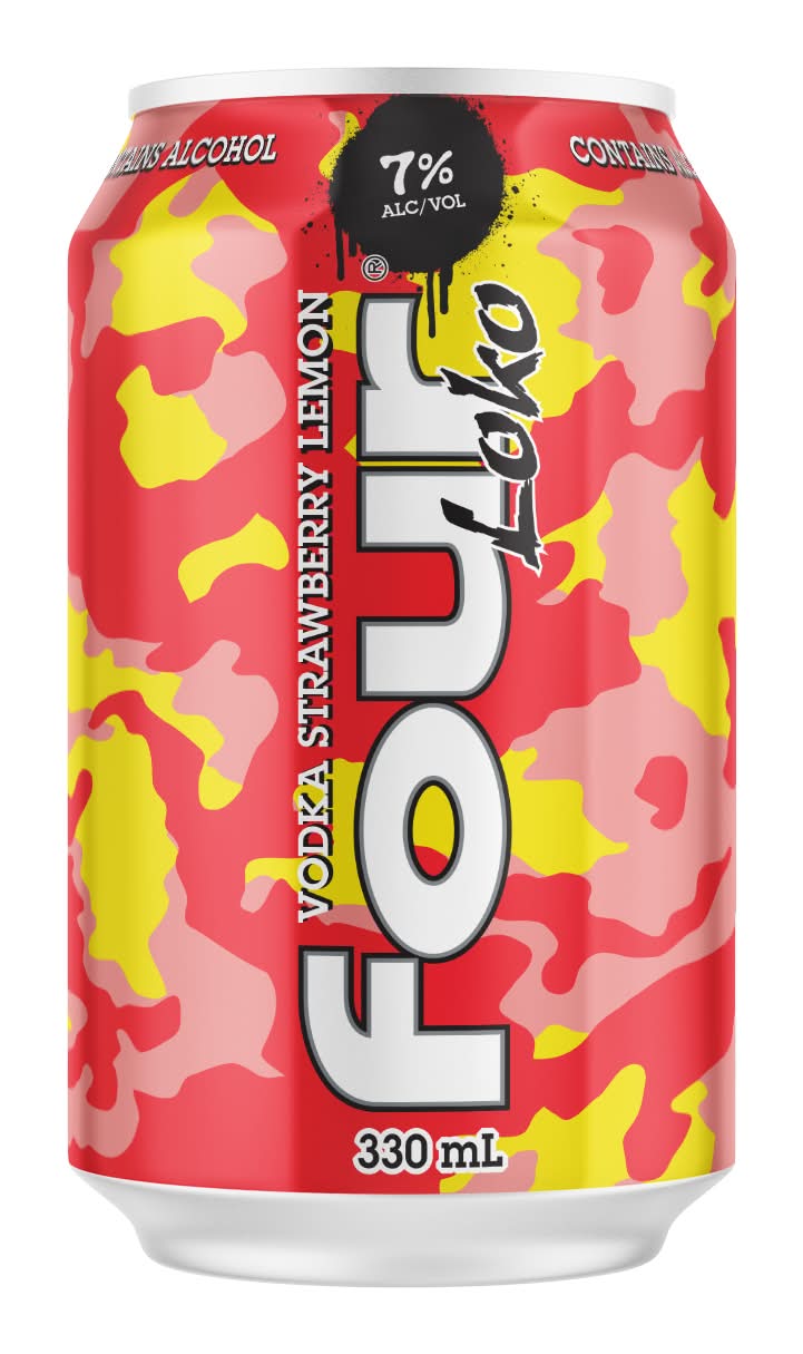 Four Loko Vodka Strawberry Lemon Can 330ml