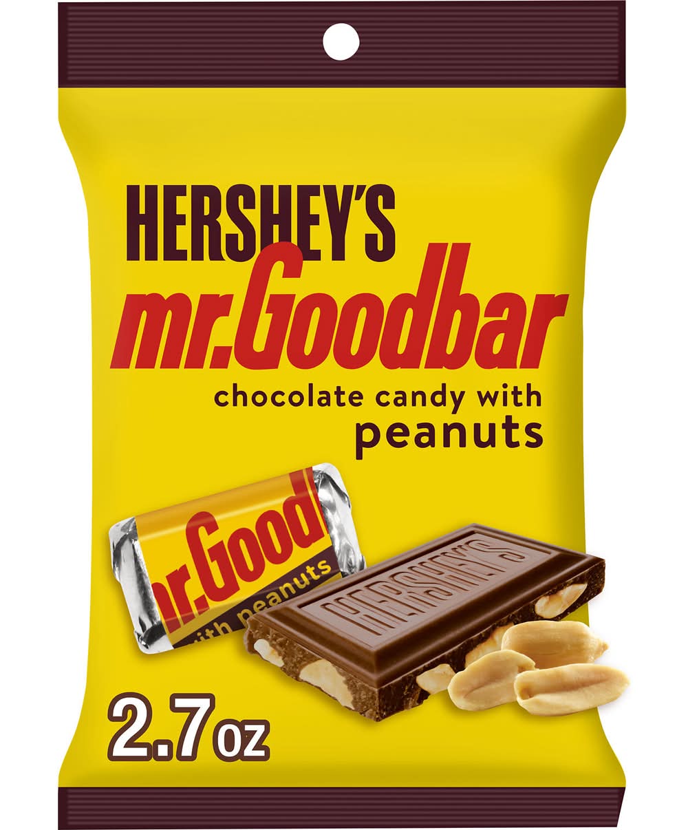 Mr. Goodbar Miniatures Chocolate With Peanuts Candy Bars (2.7 oz)