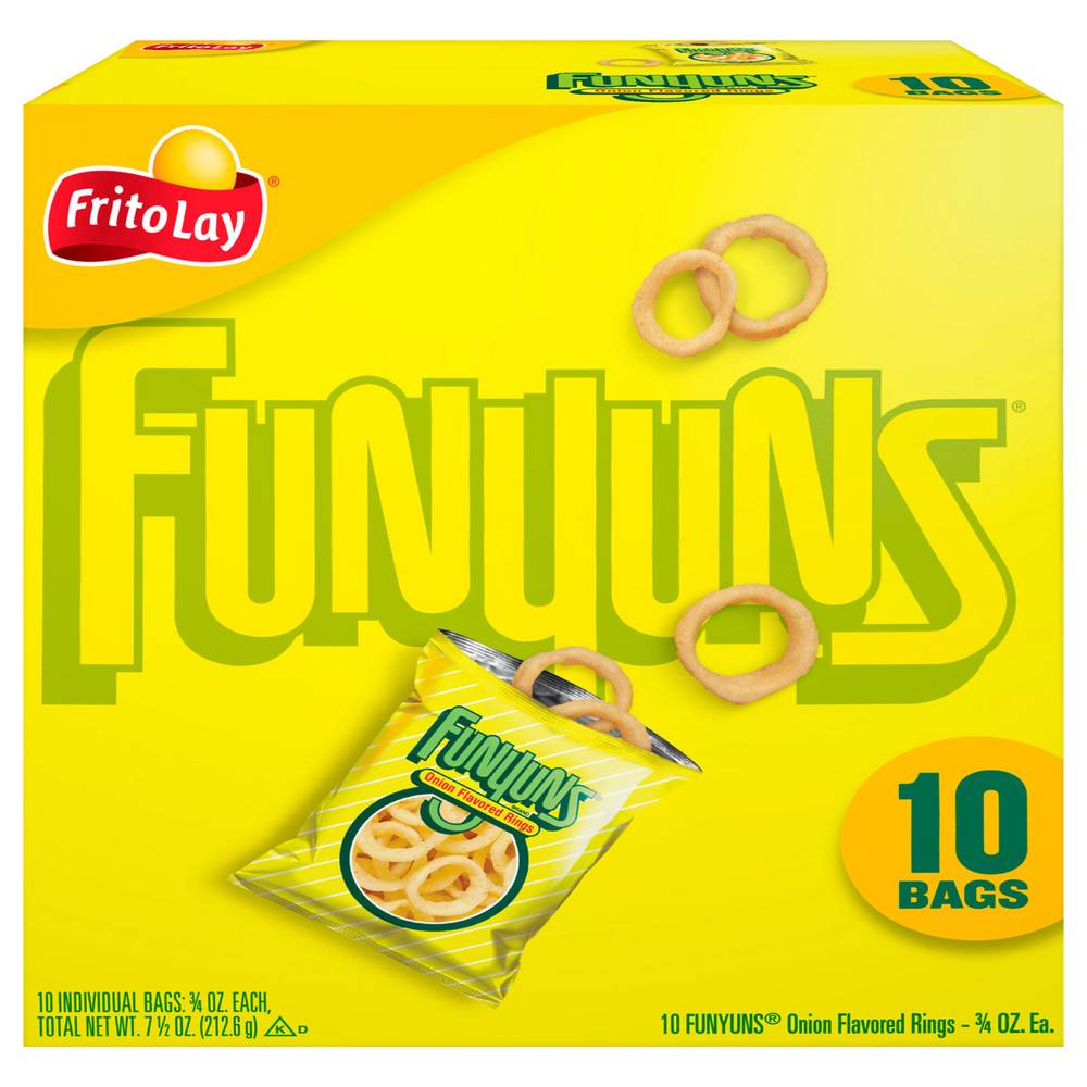 Funyuns Rings, Onion (0.75 oz, 10 ct)