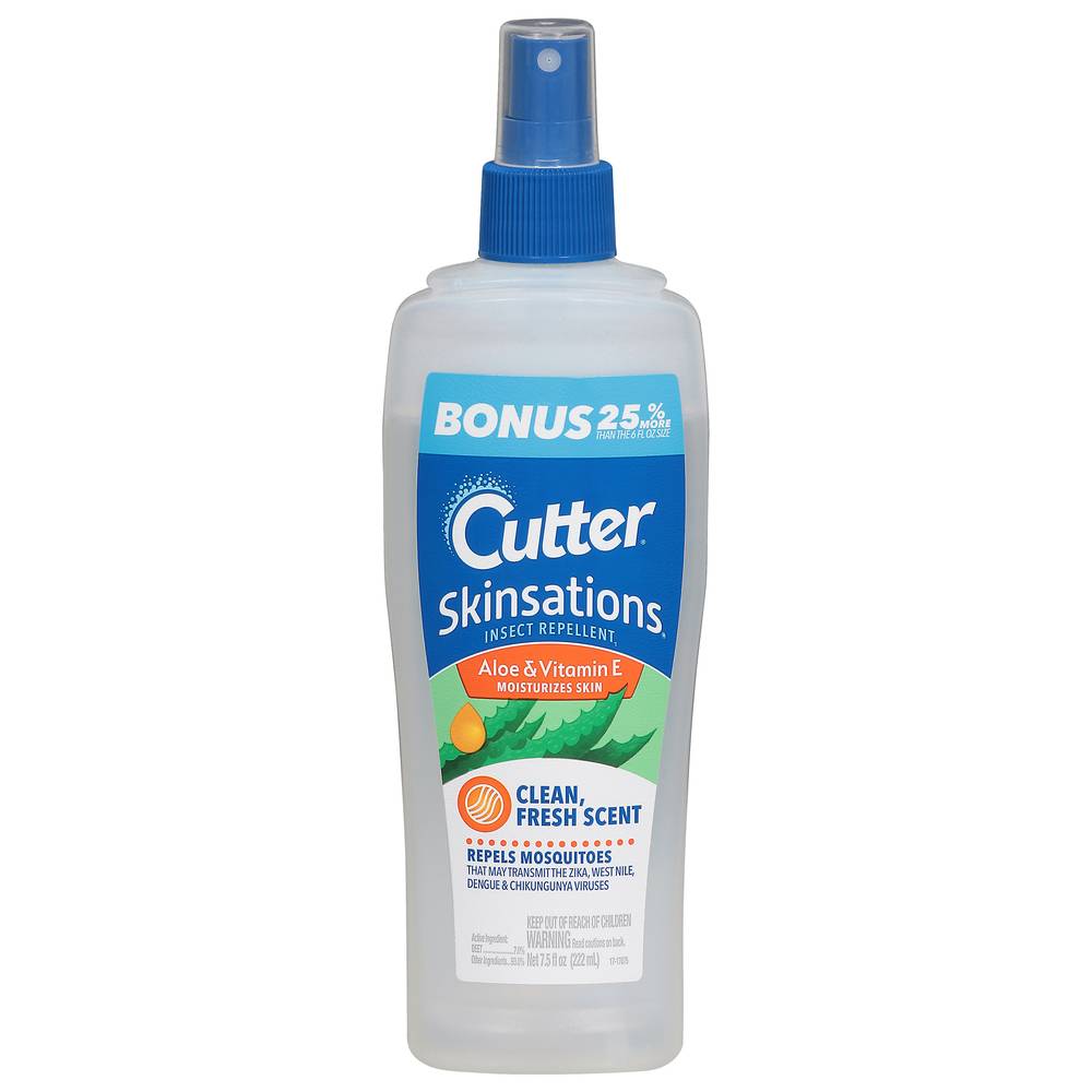 Cutter Skinsations Insect Repellent