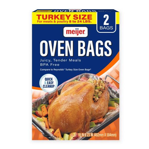 Meijer Turkey Size Oven Bags