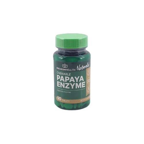 Premium Health Chewable Papaya Enzyme (90 capsules)