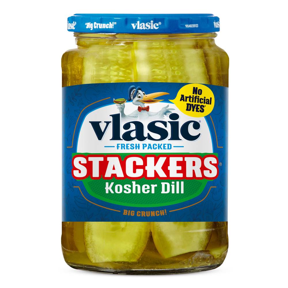 Vlasic Fresh Packed Kosher Dill Stackers Pickles