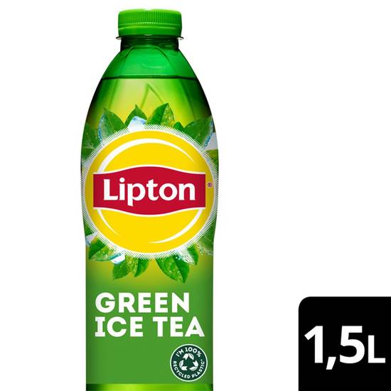 Lipton Ice Tea Thé vert glacé Green Original Faible en sucre 1.5 L