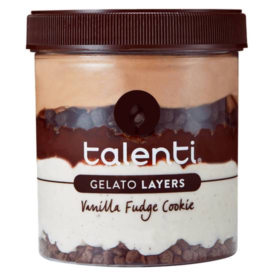Talenti Gelato Layers Vanilla Fudge Cookie 10.6oz