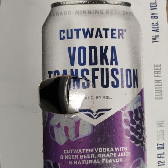 Cut Water Vodka Infusion 355ml