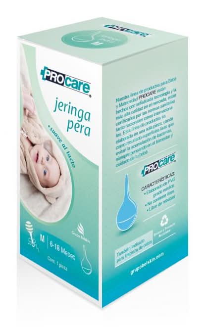 Procare · Jeringa pera de hule mediana (86,7 g)