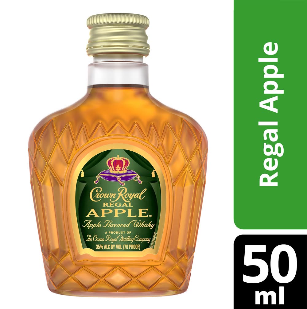 Crown Royal Regal Whisky, Apple (50 ml)