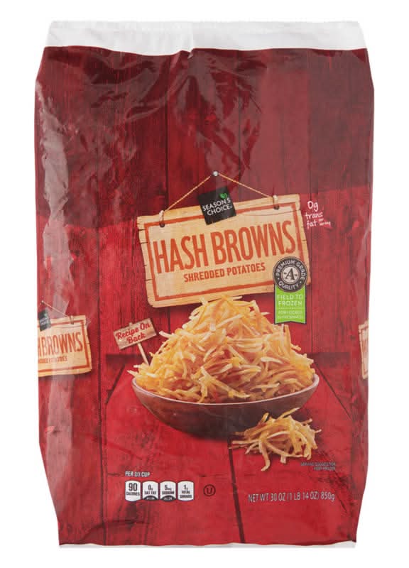 Season's Choice Hash Browns Shredded Potatoes (30 oz)