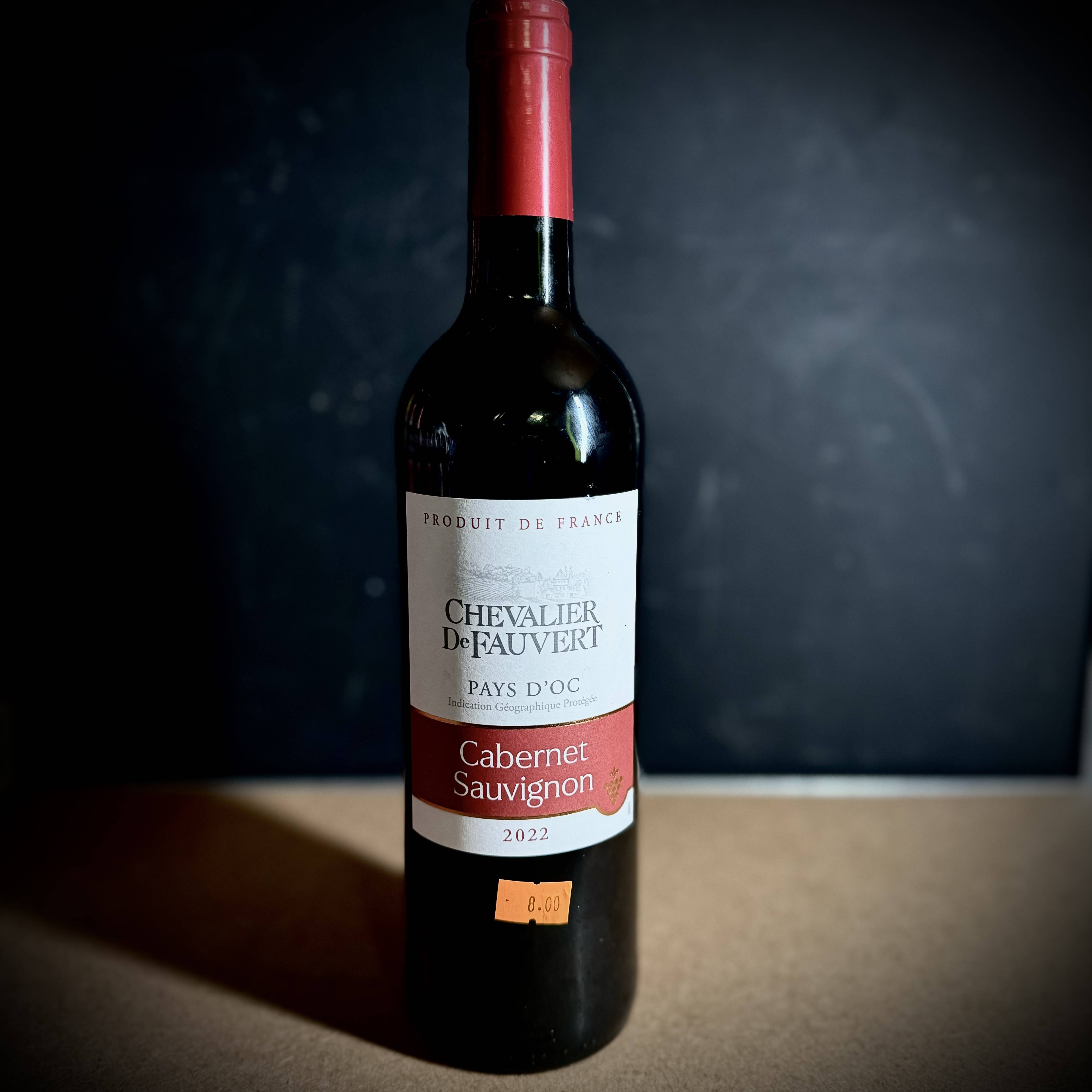 chevalier de fauvert cqbernet squvignon