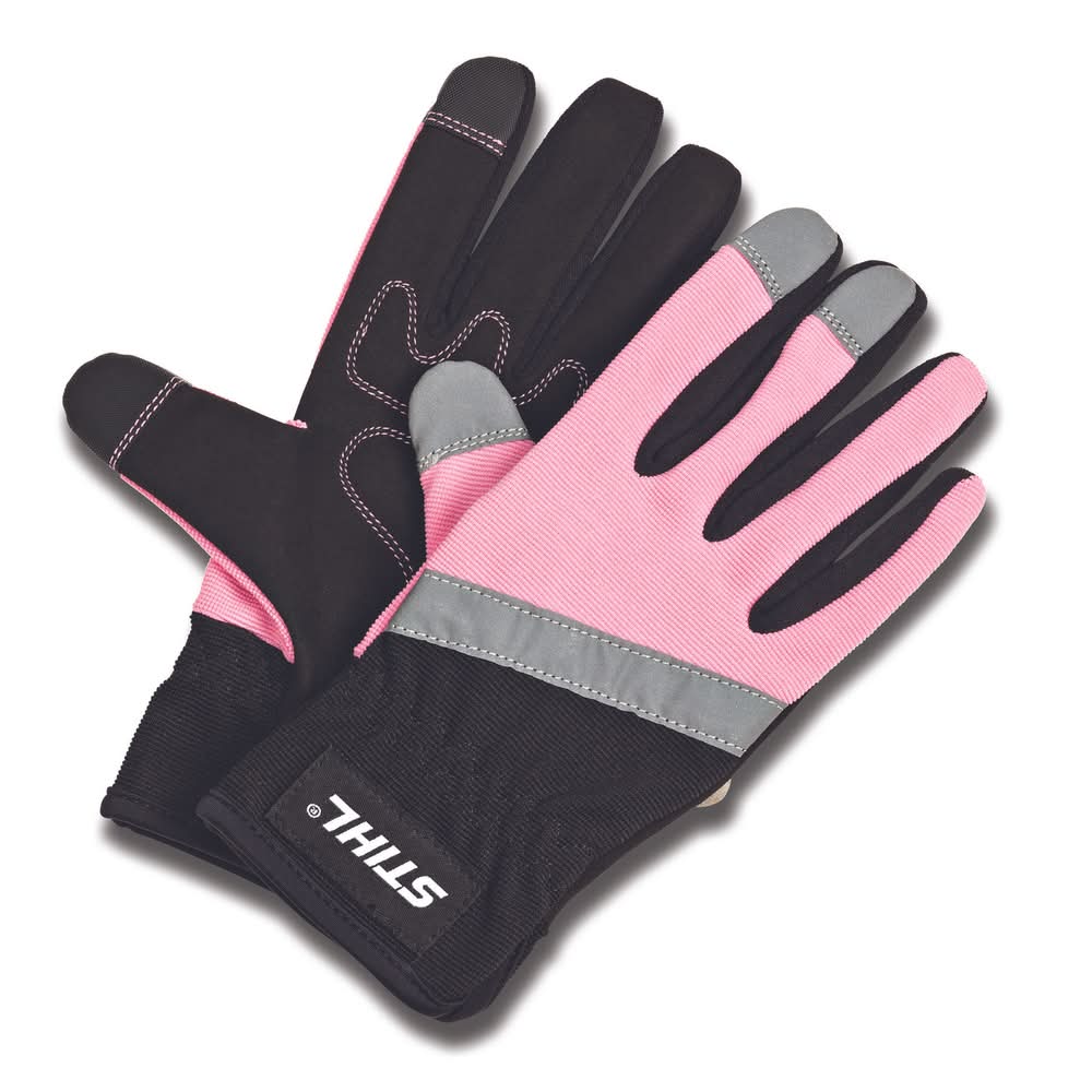 Stihl Cotton Candy S Spandex Black/Pink Gloves