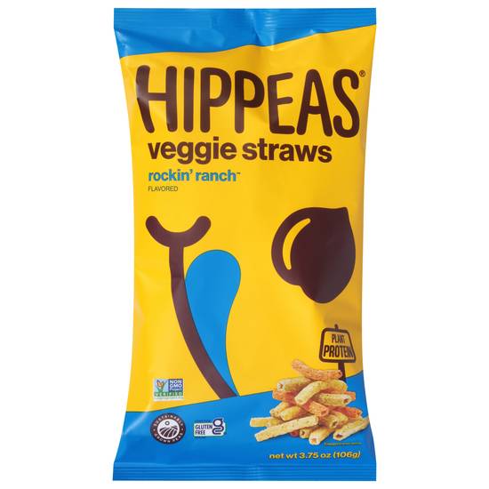 Hippeas Rockin' Ranch Flavored Veggies Straws