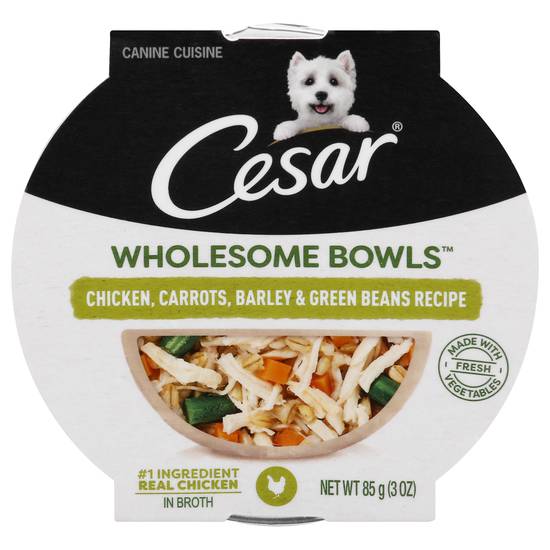 Cesar Wholesome Bowls Chicken & Vegetables Wet Dog Food (3 oz)