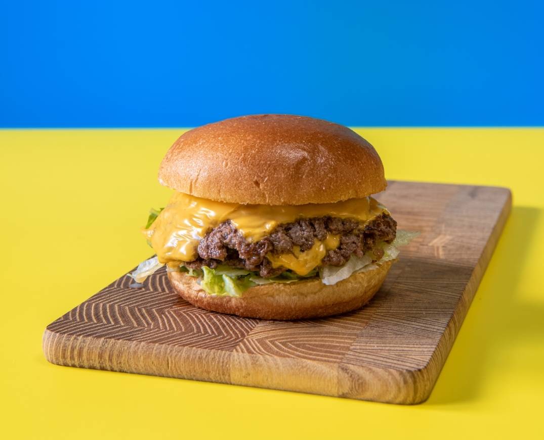 Smash Cheezy burger