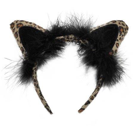 Festive Voice Happy Halloween Cheetah Headband Adult - 1.0 ea