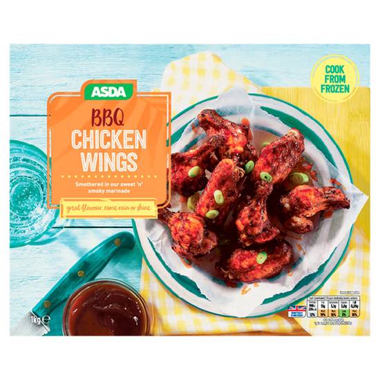 ASDA Frozen BBQ Chicken Wings 1kg