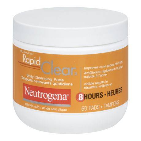 Neutrogena Rapid Clear Daily Cleansing Pads (60 ct)